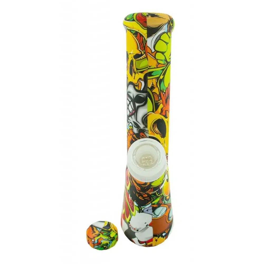 SWP16 - 7" Silicone Hand-Grip Water Pipe