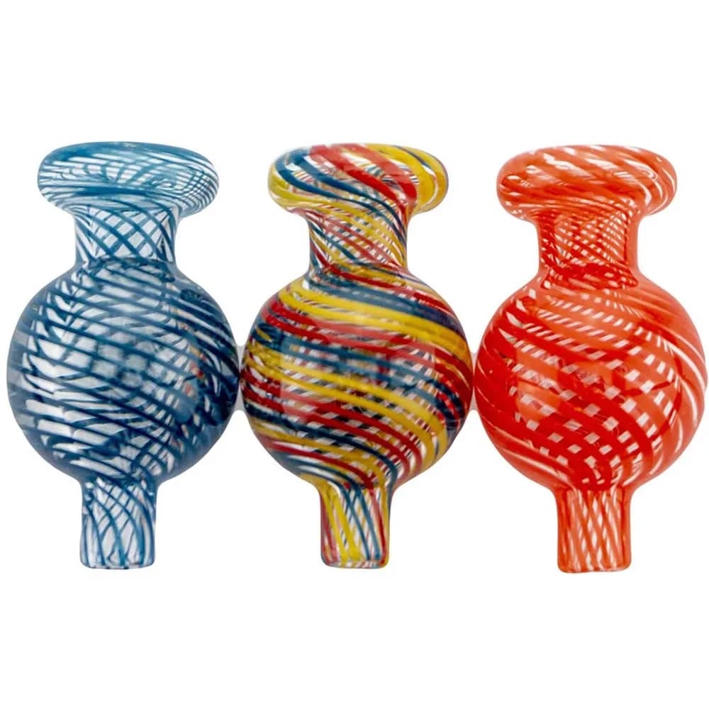 CC24 - Spiral Bubble Carb Cap (Pack of 5) (Unit Cost $3.50)