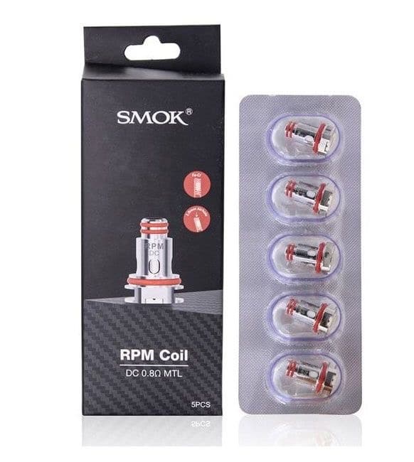 SMOK RPM Coil DC 0.8OHM MTL (Pack of 5)