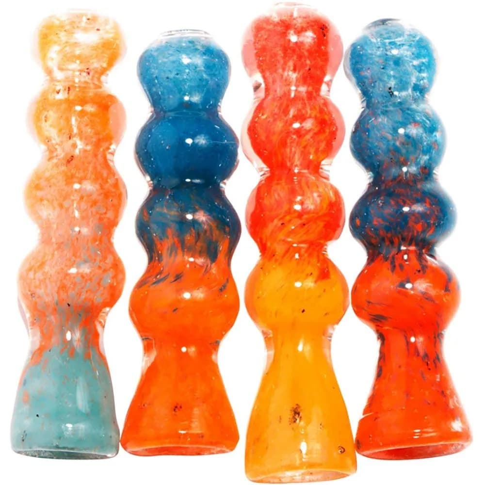 CH27- 2.5" Four Bubble Chillum (Pack of 5) (Unit Cost $1.99)