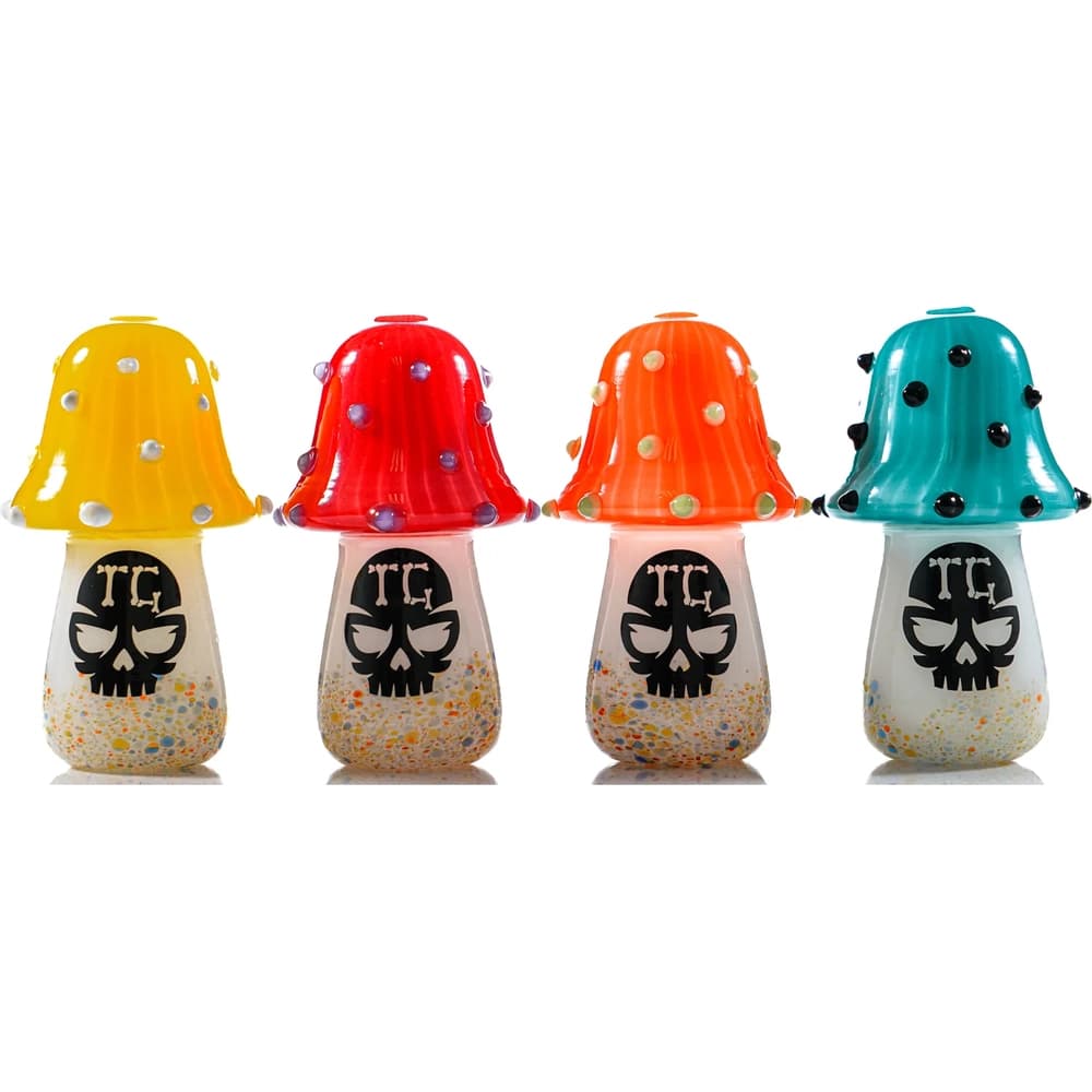 TXH9 - Toxic Mushroom Hand Pipe alternate view