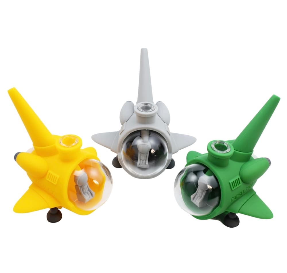SHP28 -- Space Capsule Silicone Hand Pipe