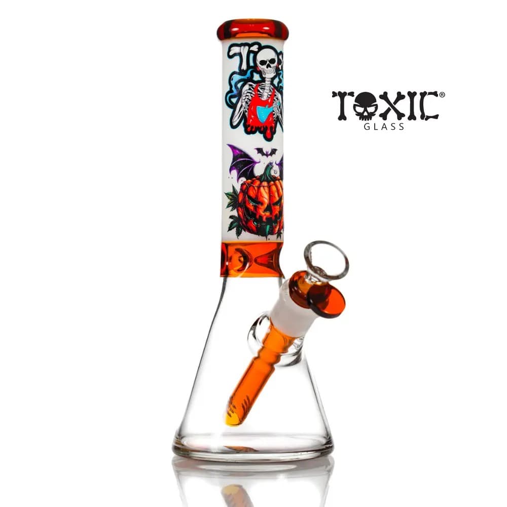 Toxic 10" Halloween Beaker (TX101)
