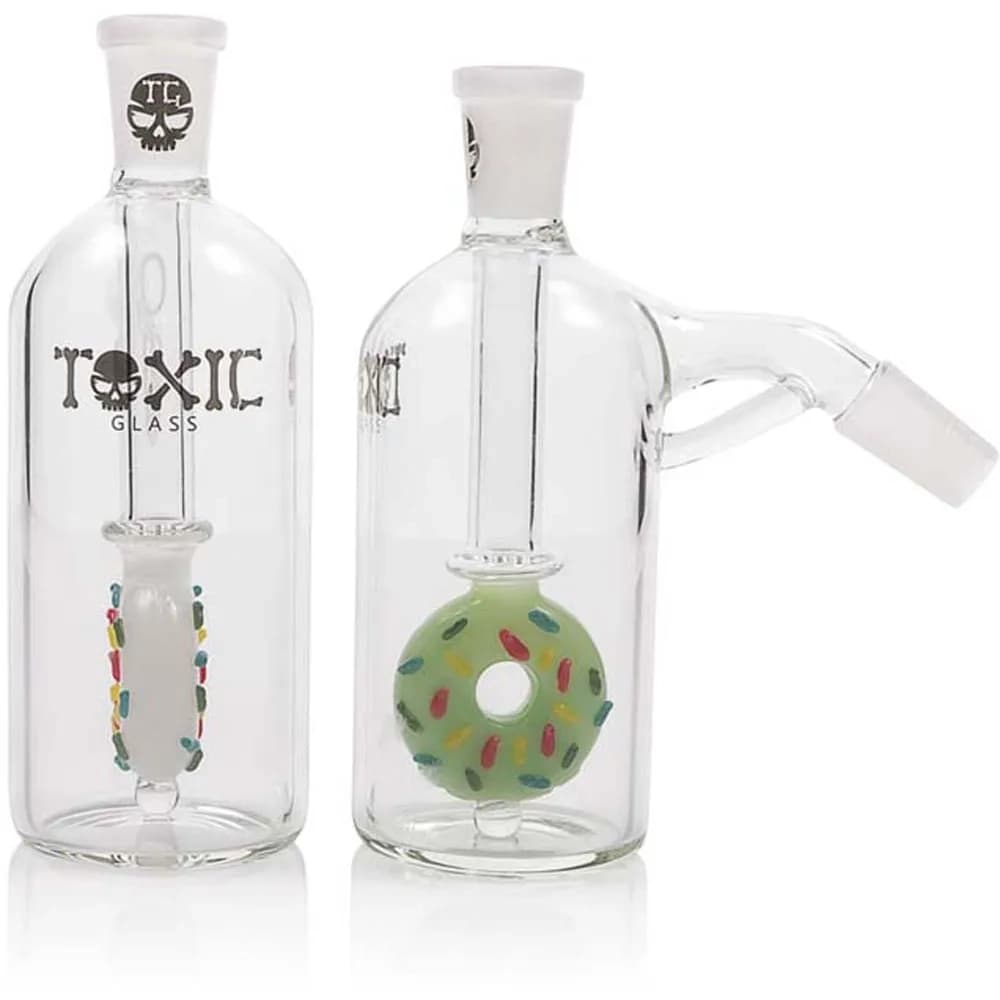 TXAC6 - 6" Toxic Donut Ash Catcher (45°) alternate view