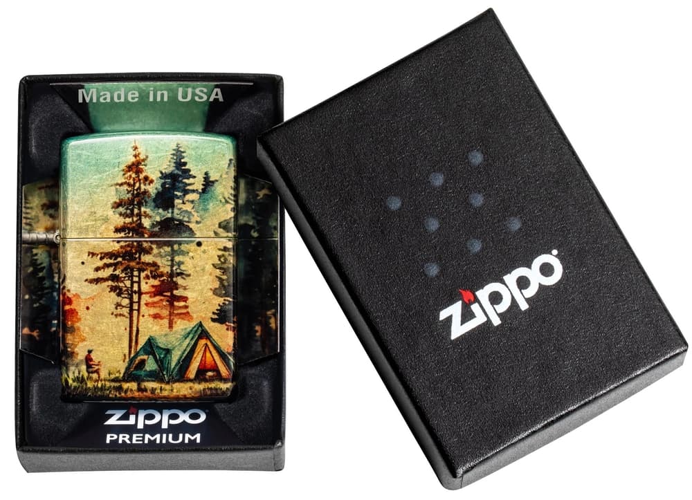 Zippo Lighter 46263 Camping Design