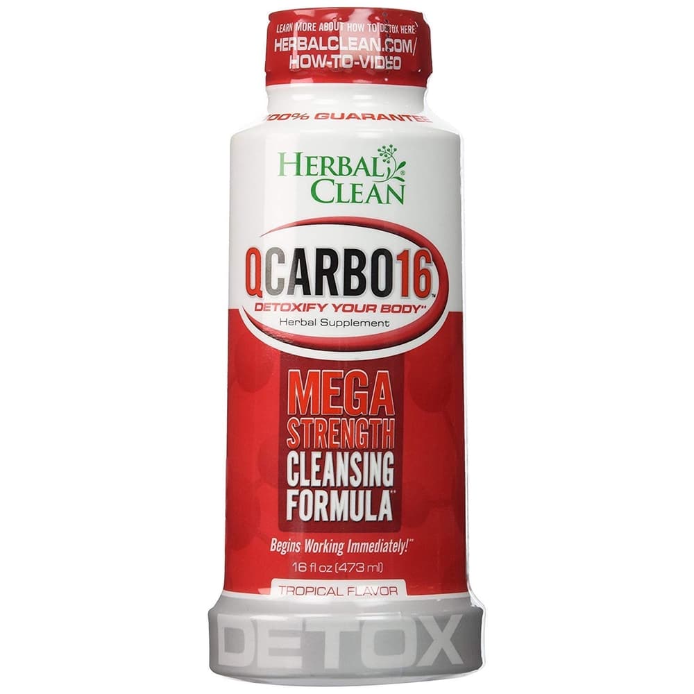 QCARBO Herbal Clean 16OZ  -TROPICAL