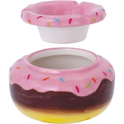 5in Moroccan Ceramic Ashtray - Pink Donut (A282)