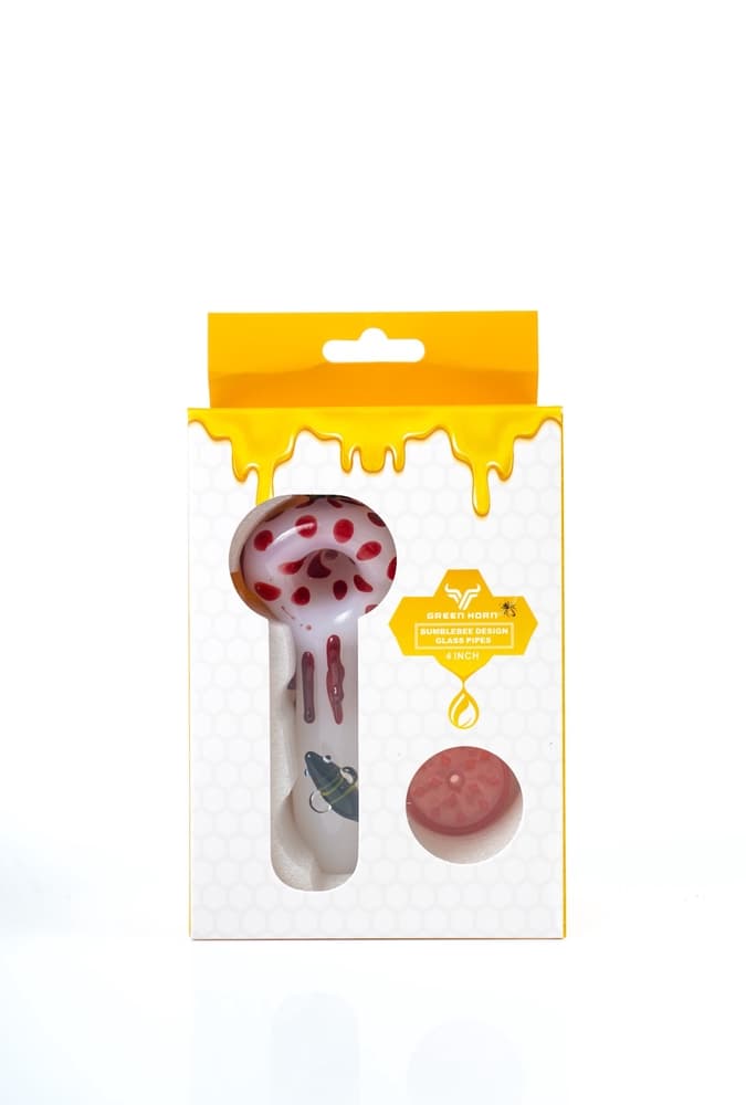 H92- 4" GREEN HORN BEE HANDPIPE W/ GRINDER