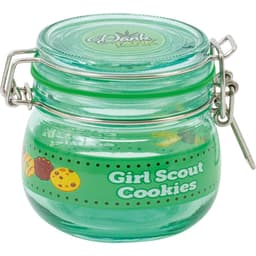 GSJ1  6ct 150ml Asst. Glass Stash Storage