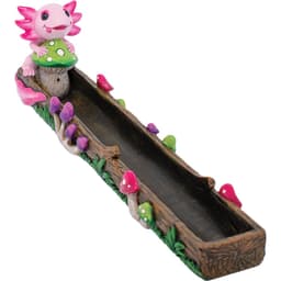 10.5in Pink Axolotl Mushroom Incense Burner (IB214)