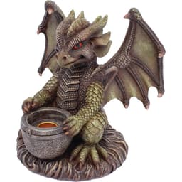 6.8in Dragon Cone/Incense/Tealight Holder (IBC55)