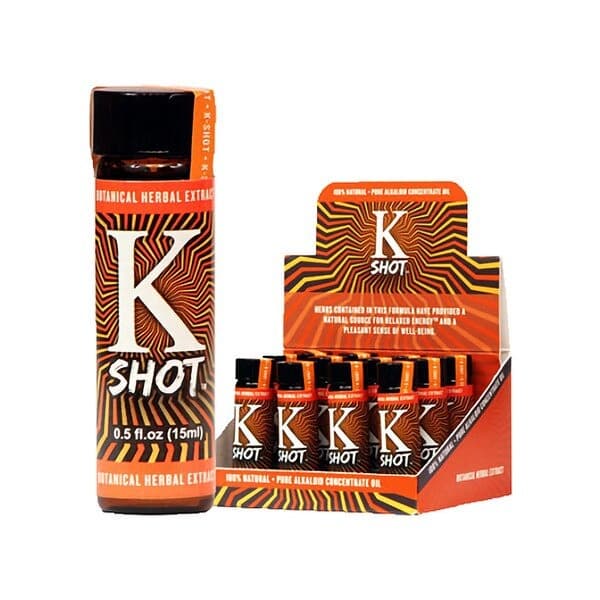 K SHOT 15ML PURE ALKALOID CONCENTRATE  OIL - BOX