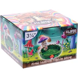 3.5in Stoned Mushroom Polystone Ashtray (LT224)