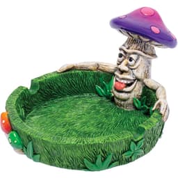3.5in Stoned Mushroom Polystone Ashtray (LT224)