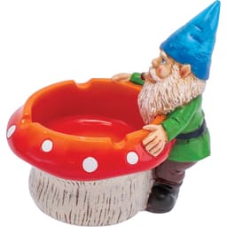 5in Gnome &amp; Mushroom Ashtray (LT243)