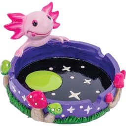 5in Pink Axolotl Star &amp; Mushroom Ashtray (LT246)