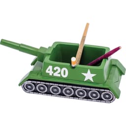 LT249 7.5 Green 420 Tank Ashtray