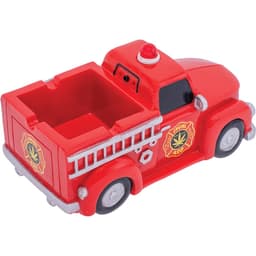 9in Red 420 Light-Up Firetruck Ashtray &amp; Stash (LT250)