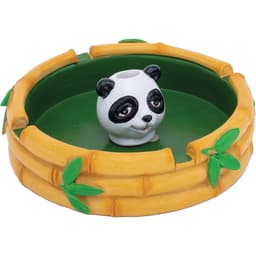 4ct. Novalty Polystone Ashtrays with Snuffer (LT412 )