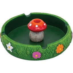 4ct. Novalty Polystone Ashtrays with Snuffer (LT412 )