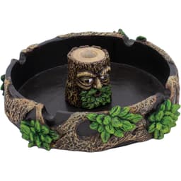 4ct. Novalty Polystone Ashtrays with Snuffer (LT412 )