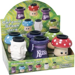5oz Asst Medium Shape Stash Jars (6CT)