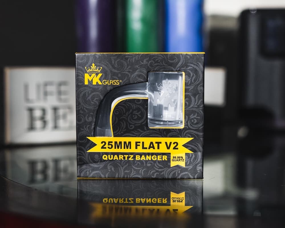 MKQB4 -- 25mm MK100 Flat V2 Quartz Banger