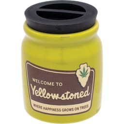 12ct. 3oz Asst. Small Ceramic Stash Jars (SSJ10)
