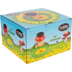 5.5in StashTray - Mushroom &amp; Flowers (STJ5)