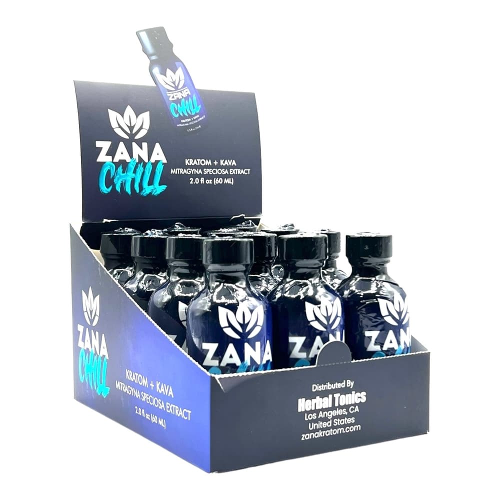Zana Chill Kratom + Kava 60ML (12 CT) alternate view