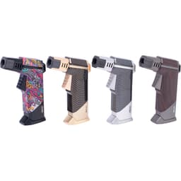 ZD111  6ct Zico Single Jet Torch with Print