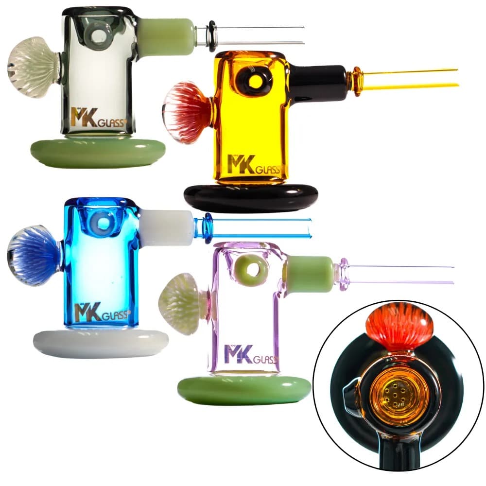 MKH12- MK100 Flower Pendant Hammer Hand Pipe