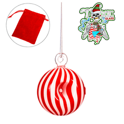 TXH22 Toxic Christmas Ornaments Hand Pipe