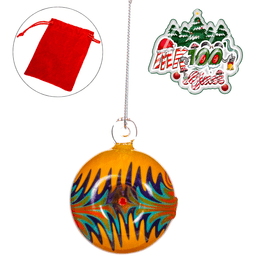 MKH29 MK100 Christmas Ornaments Hand Pipe (Yellow)