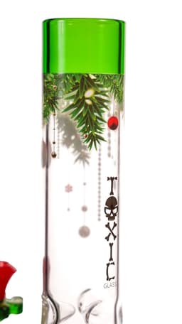 TX96 Toxic 12" Christmas Tree Water Pipe