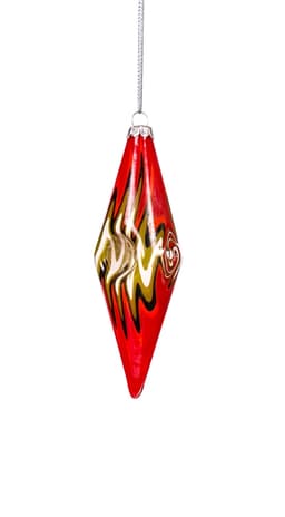 MKH28 MK100 Christmas Ornaments Hand Pipe (Orange)