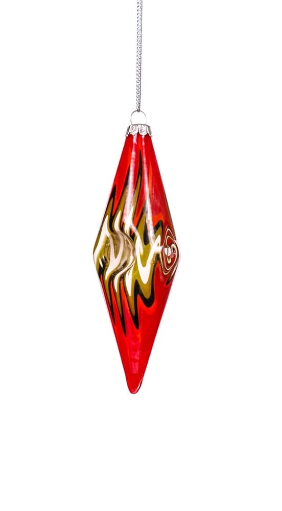 MKH28 MK100 Christmas Ornaments Hand Pipe (Orange) alternate view