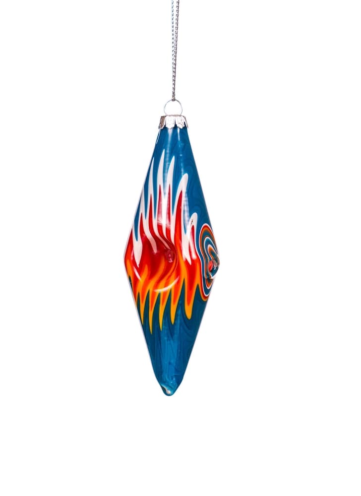 MKH28 MK100 Christmas Ornaments Hand Pipe (Blue) alternate view