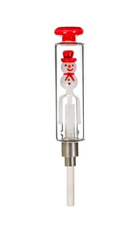 TXNC33 - 6" Snowman Nectar Collector w Ceramic Screw Tip