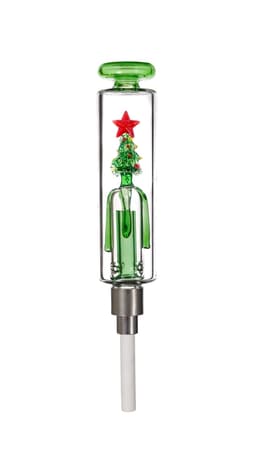 TXNC34 - 6" Christmas Tree Nectar Collector w Ceramic Screw Tip
