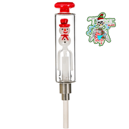 TXNC33 - 6" Snowman Nectar Collector w Ceramic Screw Tip