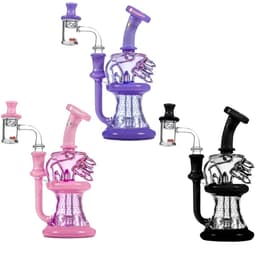 MK208 – MK100 Ice Crystal Fumed Glass