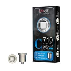LOOKAH C710 QUARTZ COIL - 5 PACK