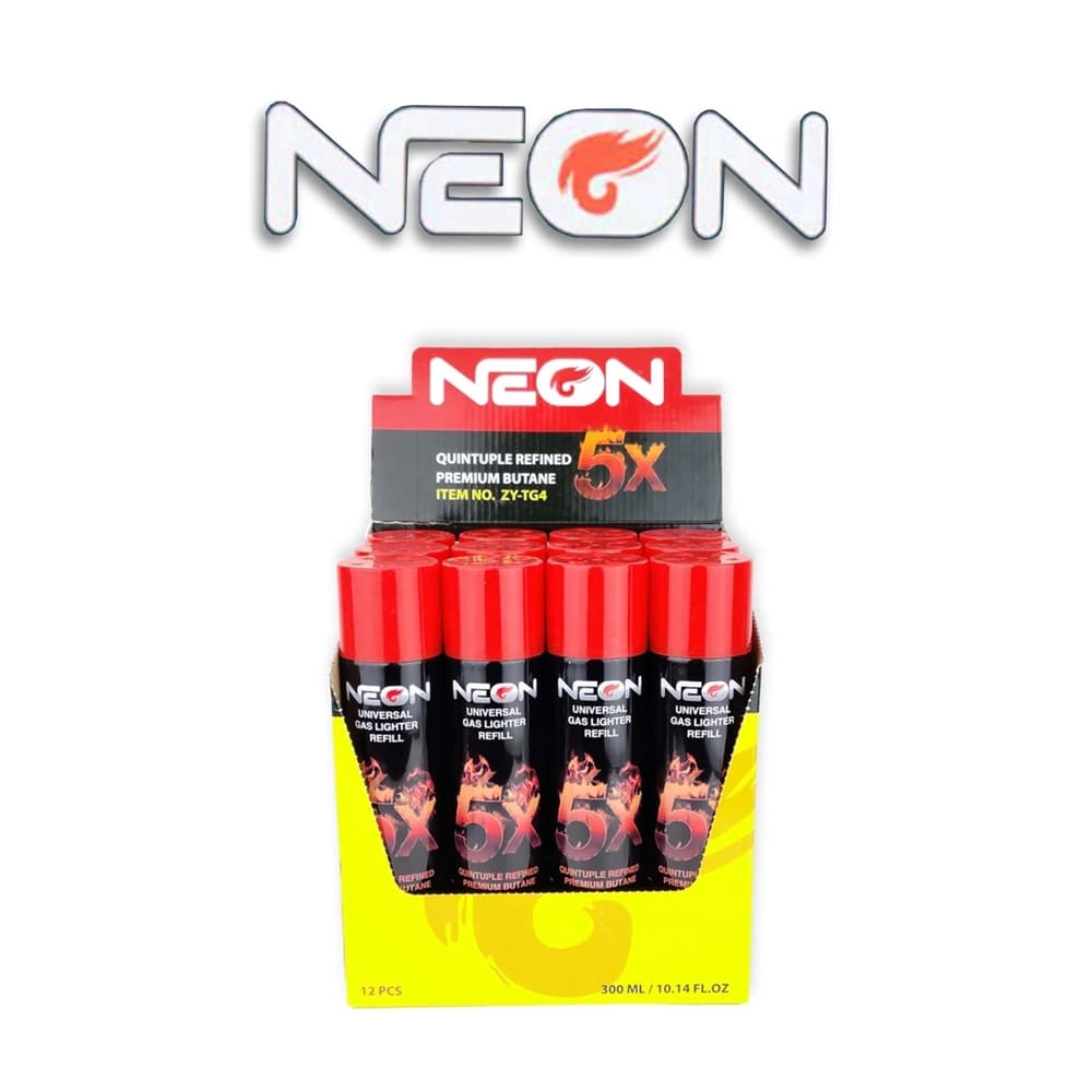 Neon 5X Premium Butane 300ML (12CT)