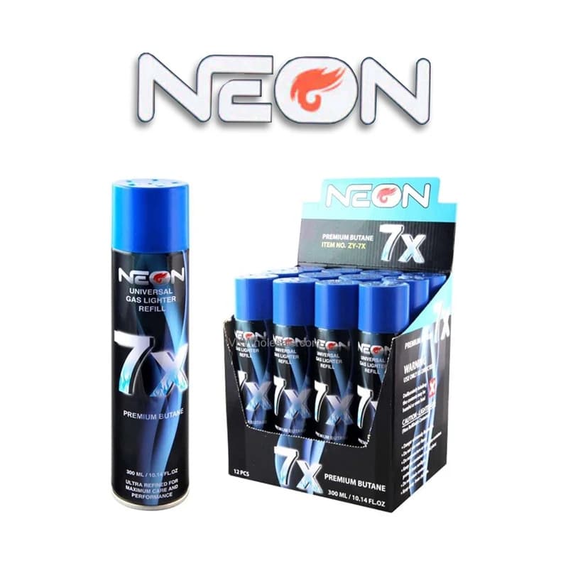 Neon 7X Premium Butane 300ML (12CT)
