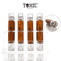 TXH28  Toxic Wooden Pipe (Display of 12)