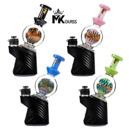MKAT7 – MK100 Glass Wigwag Sphere Puffco Glass Attachment (Compatible With Puffco Peak And Peak Pro)