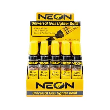 Neon Universal Gas Lighter Refill 18ML (20Pcs)