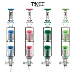 TXNC16 – 13″ Toxic Double Treeperc Nectar Collector