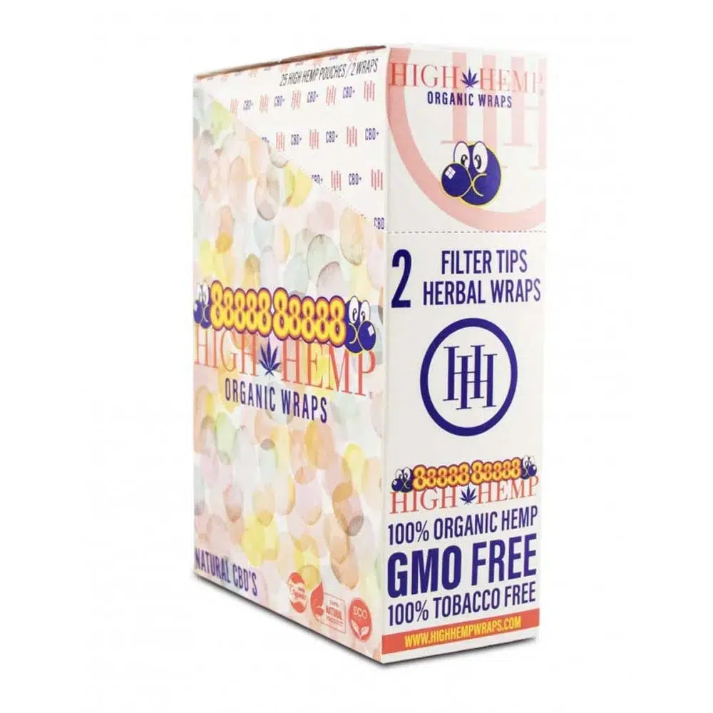 High Hemp Organic Wraps - Hubba Bubba